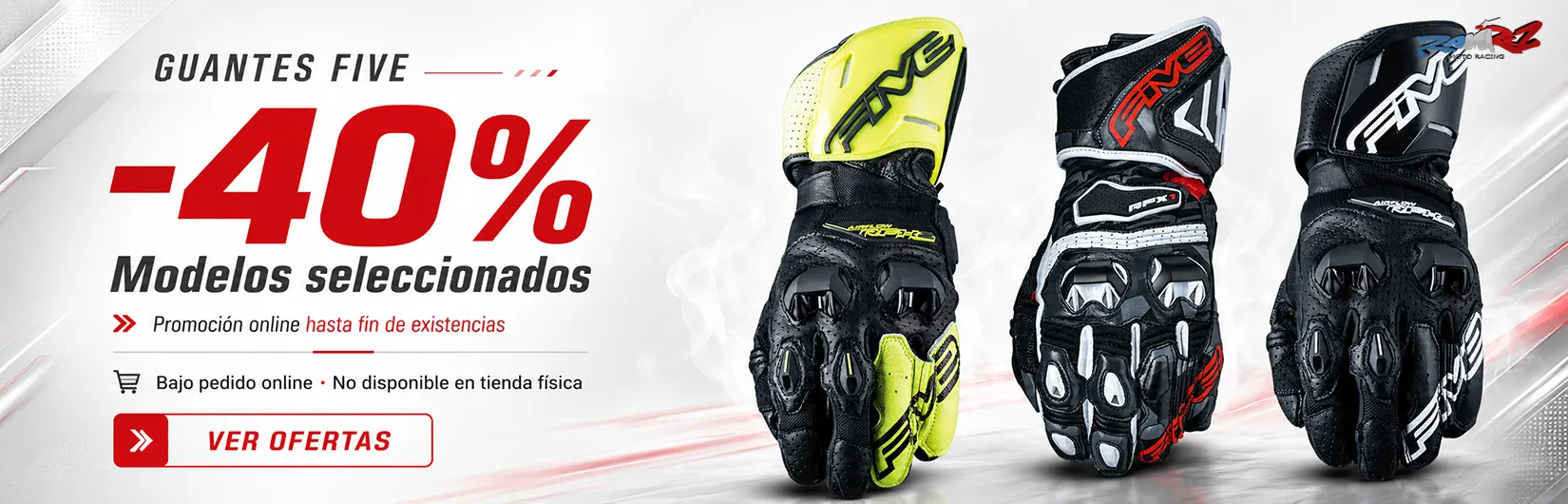 oulet guantes moto five
